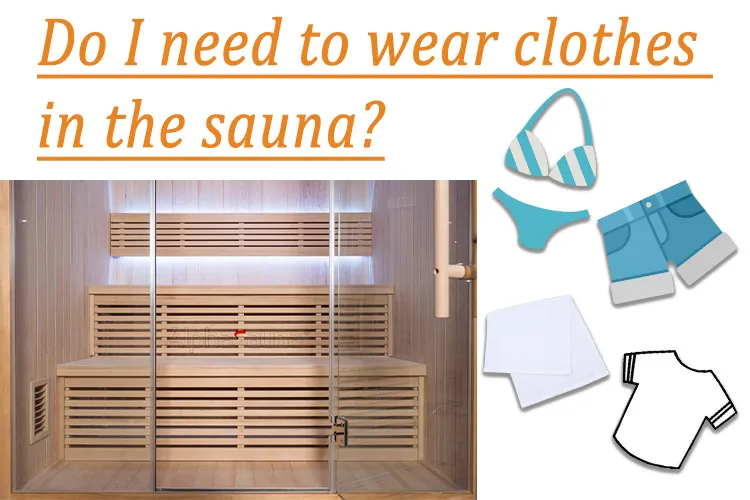 was man in der Sauna anziehen sollte